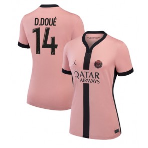 Paris Saint-Germain Desire Doue #14 Tredjetröja Dam 2024-25 Kortärmad